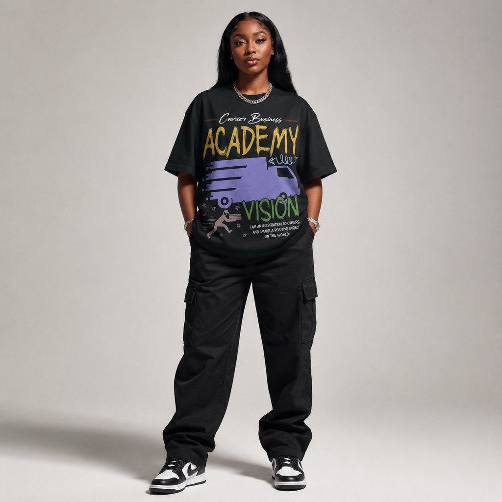 CBA "VISION" Oversized Unisex Graphic Tee