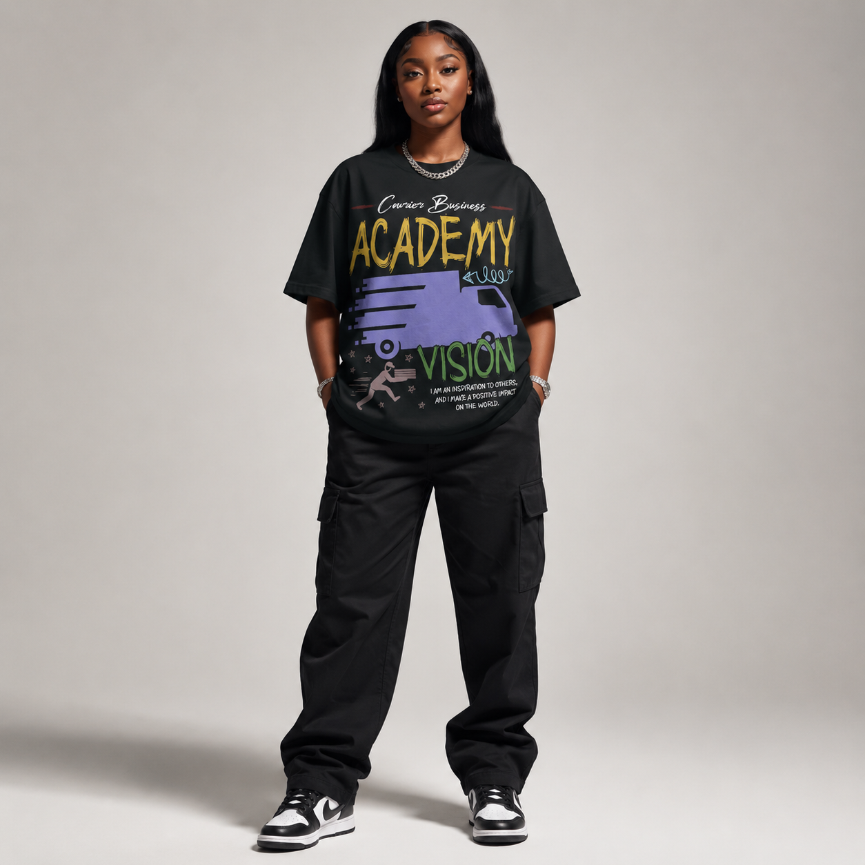 CBA "VISION" Oversized Unisex Graphic Tee