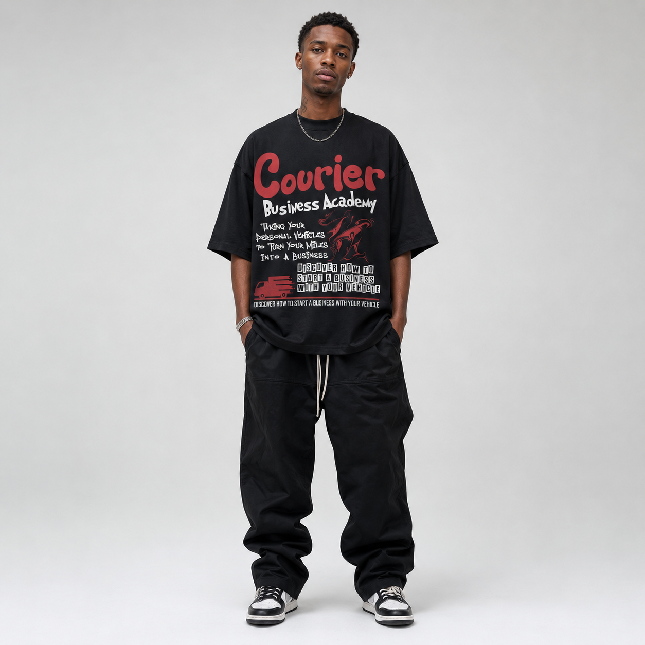 CBA "DISCOVER" Oversized Unisex Tee