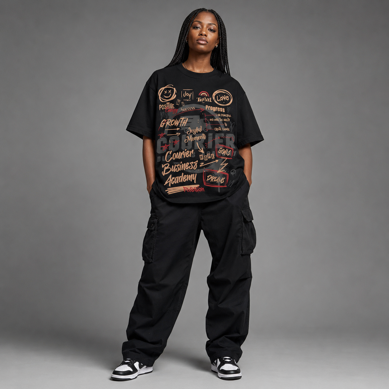 CBA "DREAMS" Oversized Unisex Graphic Tee