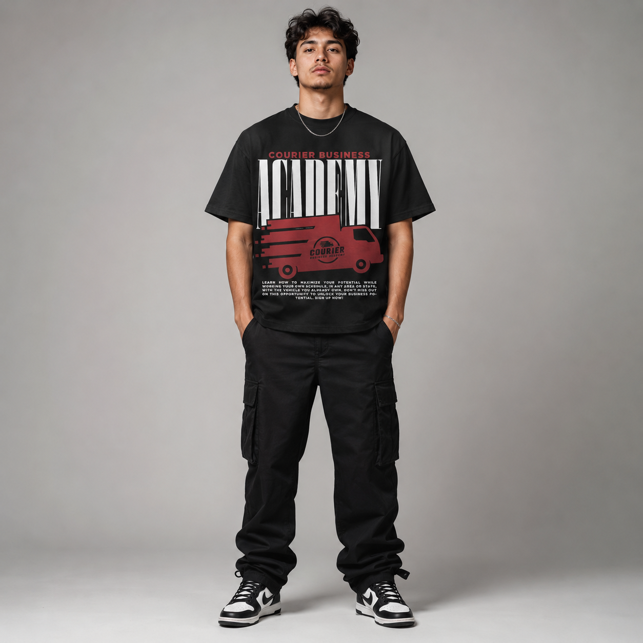 CBA "MAXIMIZE" Oversized Unisex Graphic Tee