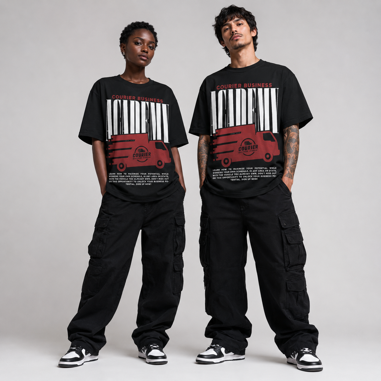 CBA "MAXIMIZE" Oversized Unisex Graphic Tee